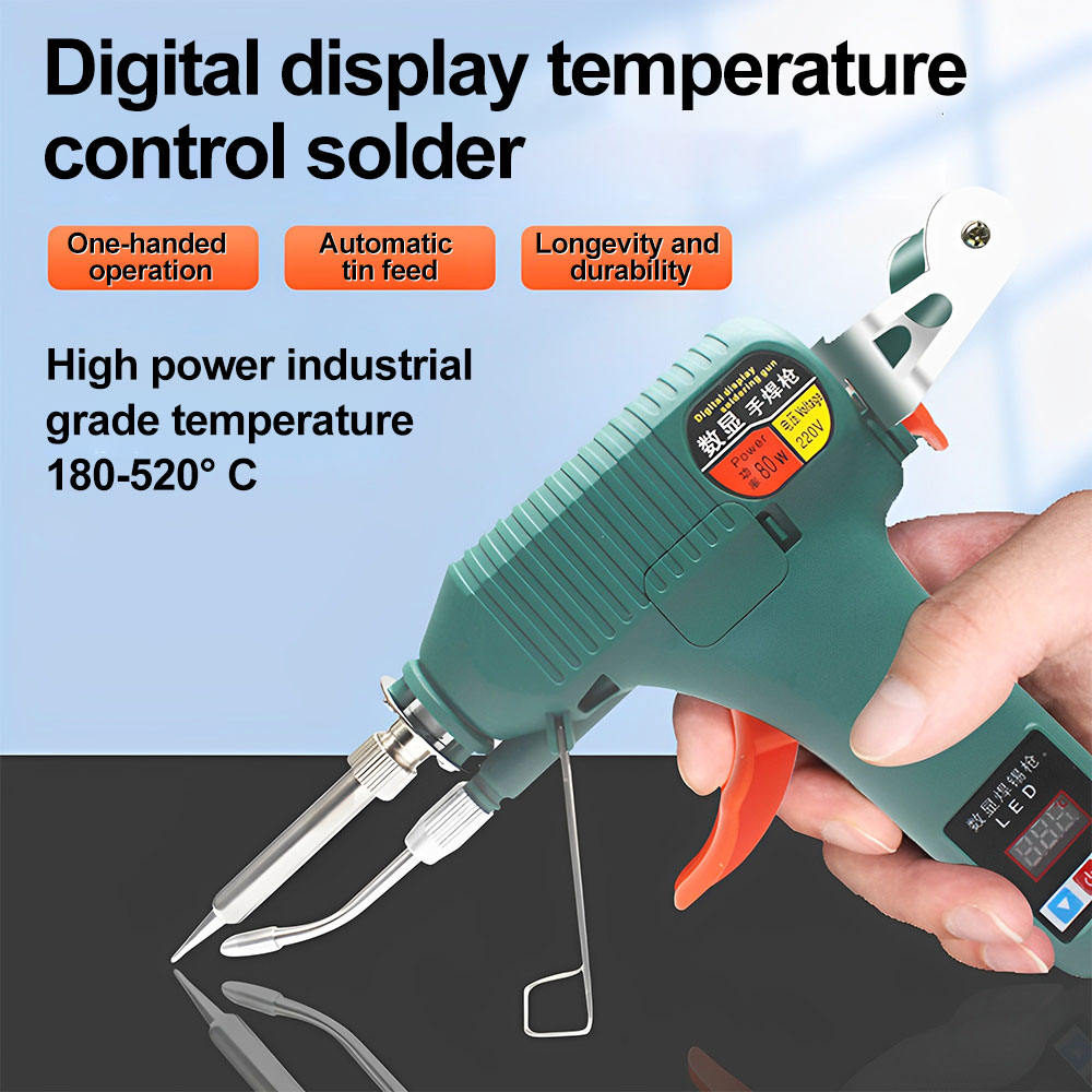 Industrial Laser Soldering Iron - 80W 120W Digital Handheld Soldering Gun