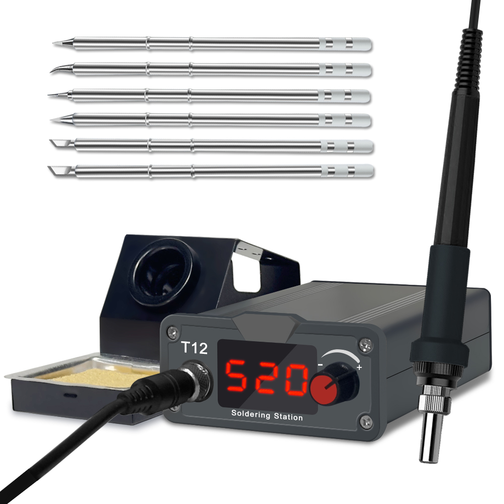 Industrial Laser Soldering Iron - LEFAVOR T12 Soldering Station Soldering Iron
