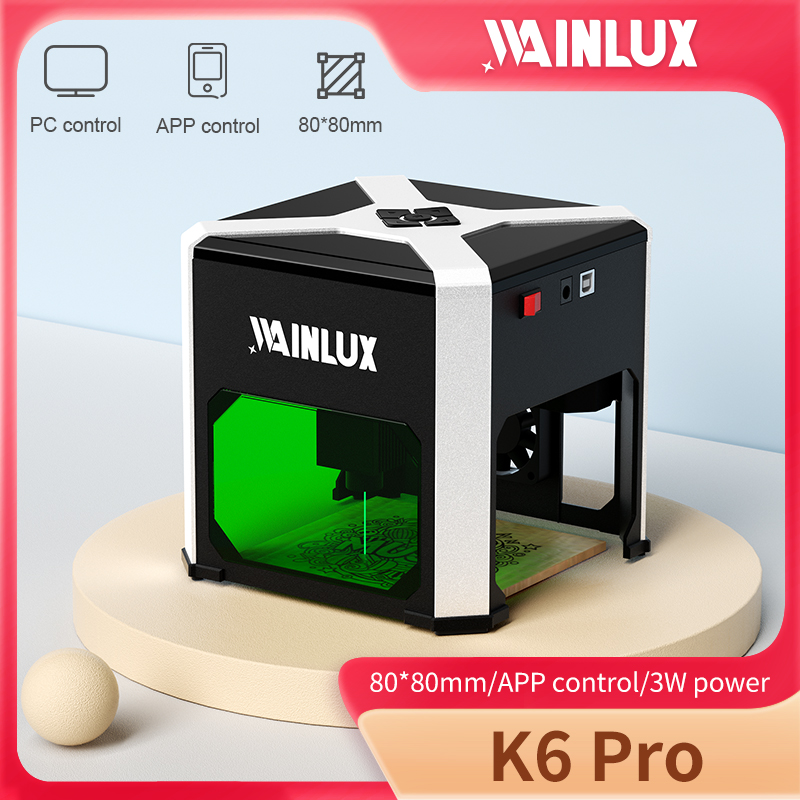 Industrial Laser Solutions - Wainlux Laser Engraver K6 Mark Printer