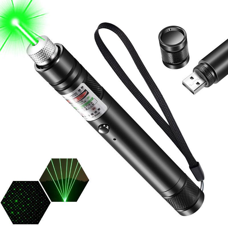 Industrial Green Laser - USB Rechargeable Mini Laser Pointer for