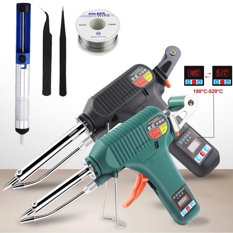 Industrial Laser Soldering Iron - 80W Digital Display Soldering Iron Gun