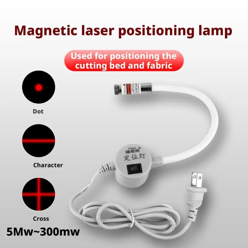 Industrial Laser Welder - Powered Red Laser Light Sewing Positioning