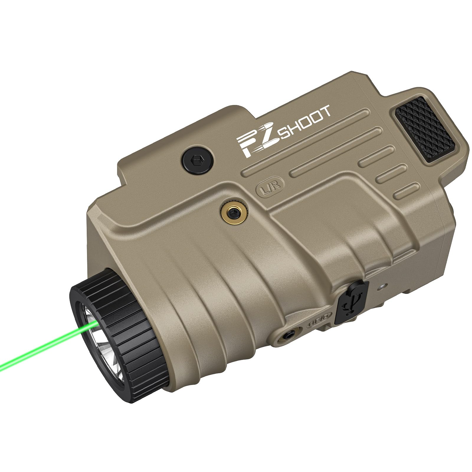 EZshoot Flashlight Pistol Ligh - Industrial Green Laser recension och pris