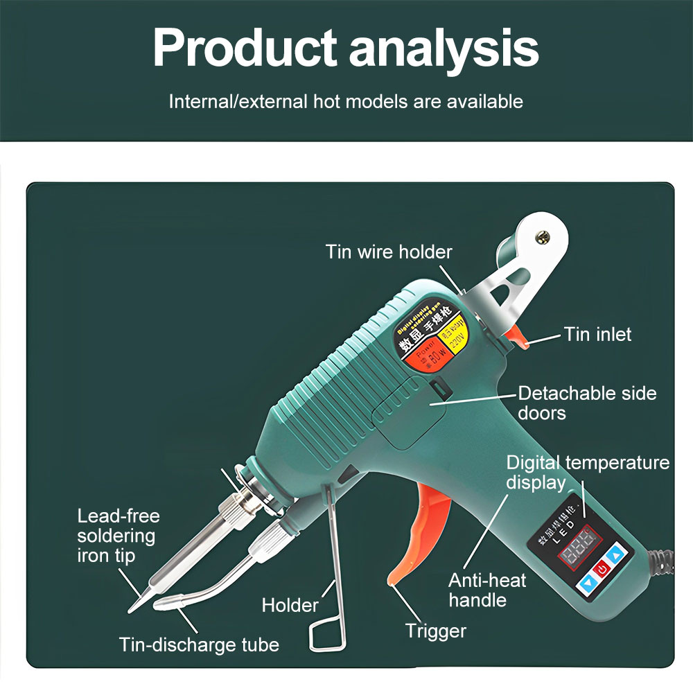 80W 120W Digital Handheld Sold - Industrial Laser Soldering Iron recension och pris