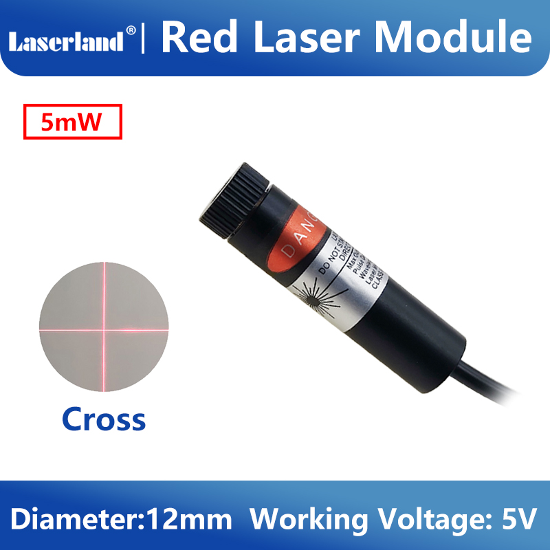 12mm 5mW 50mW Cross Red Laser  - Industrial Laser Welder recension och pris