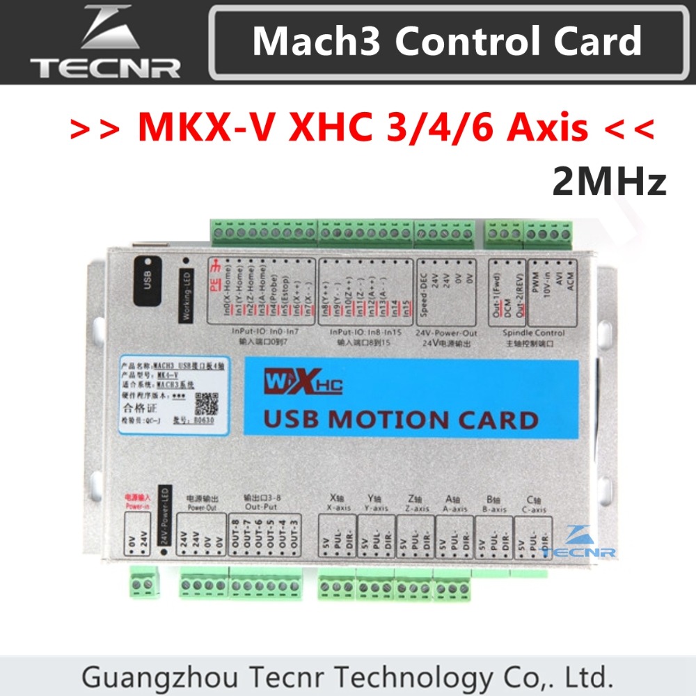 XHC Mach3 MKX-V 3 4 6 axis USB - Breakout Board Mach3 recension och pris