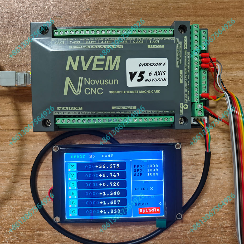 Nvem Cnc Motion Controller 300 - Breakout Board Mach3 recension och pris