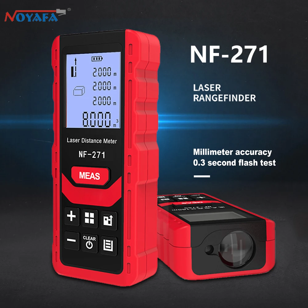 Noyafa NF-271 Laser Distance M - Industrial Laser Tape Measure recension och pris