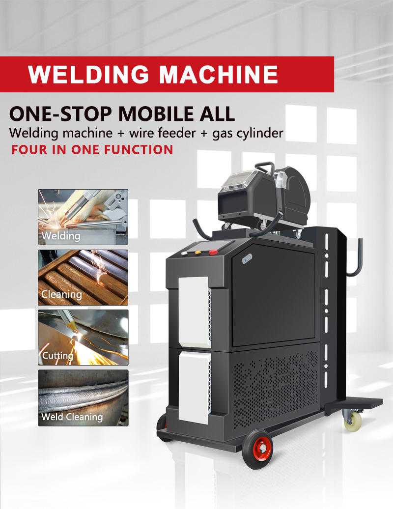 Heavy-Duty 3000W Water-Cooled  - Industrial Laser Welder recension och pris
