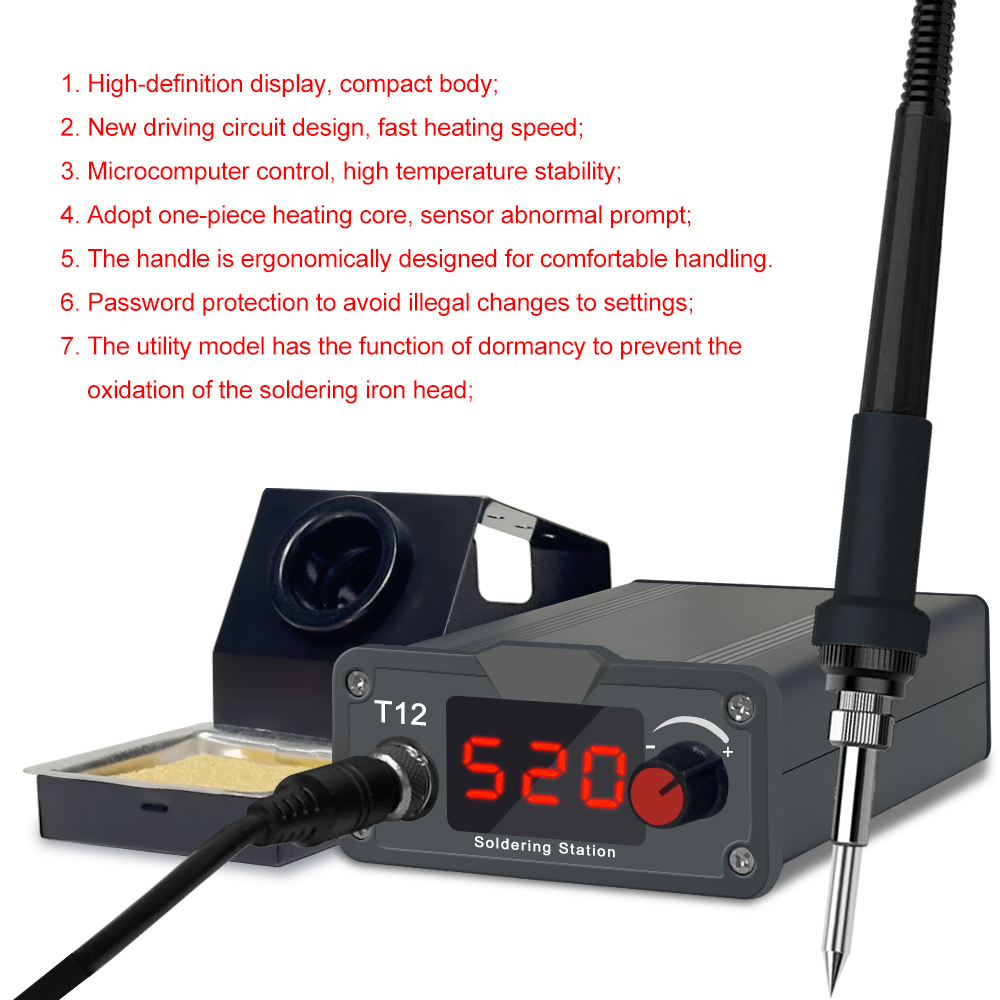 LEFAVOR T12 Soldering Station  - Industrial Laser Soldering Iron recension och pris