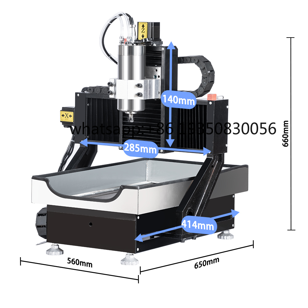 High Precision 3/4Axis Desktop - Cnc Router Machine recension och pris