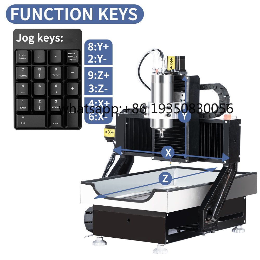 High Precision 3/4Axis Desktop - Cnc Router Machine recension och pris