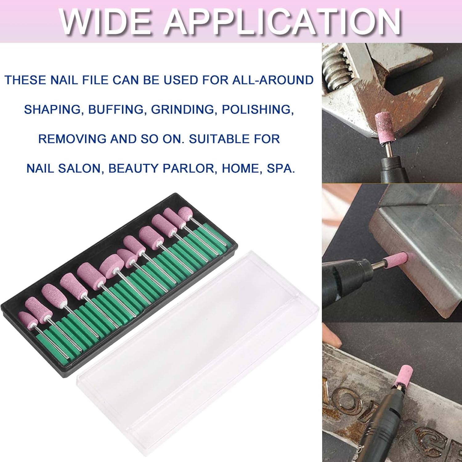 YIKOOLIN 12/30Pcs Nail Drill B - Acrylic Cutting Machine recension och pris