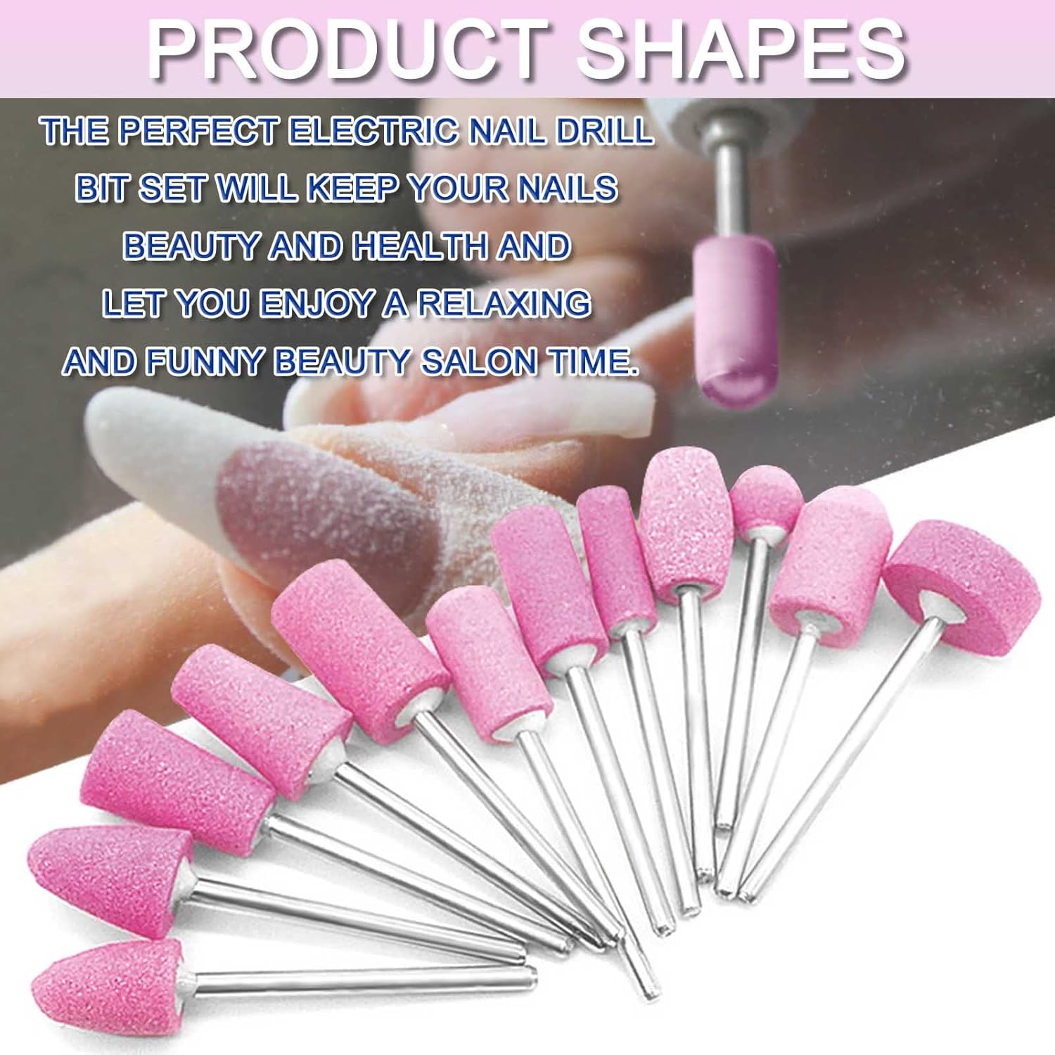 YIKOOLIN 12/30Pcs Nail Drill B - Acrylic Cutting Machine recension och pris