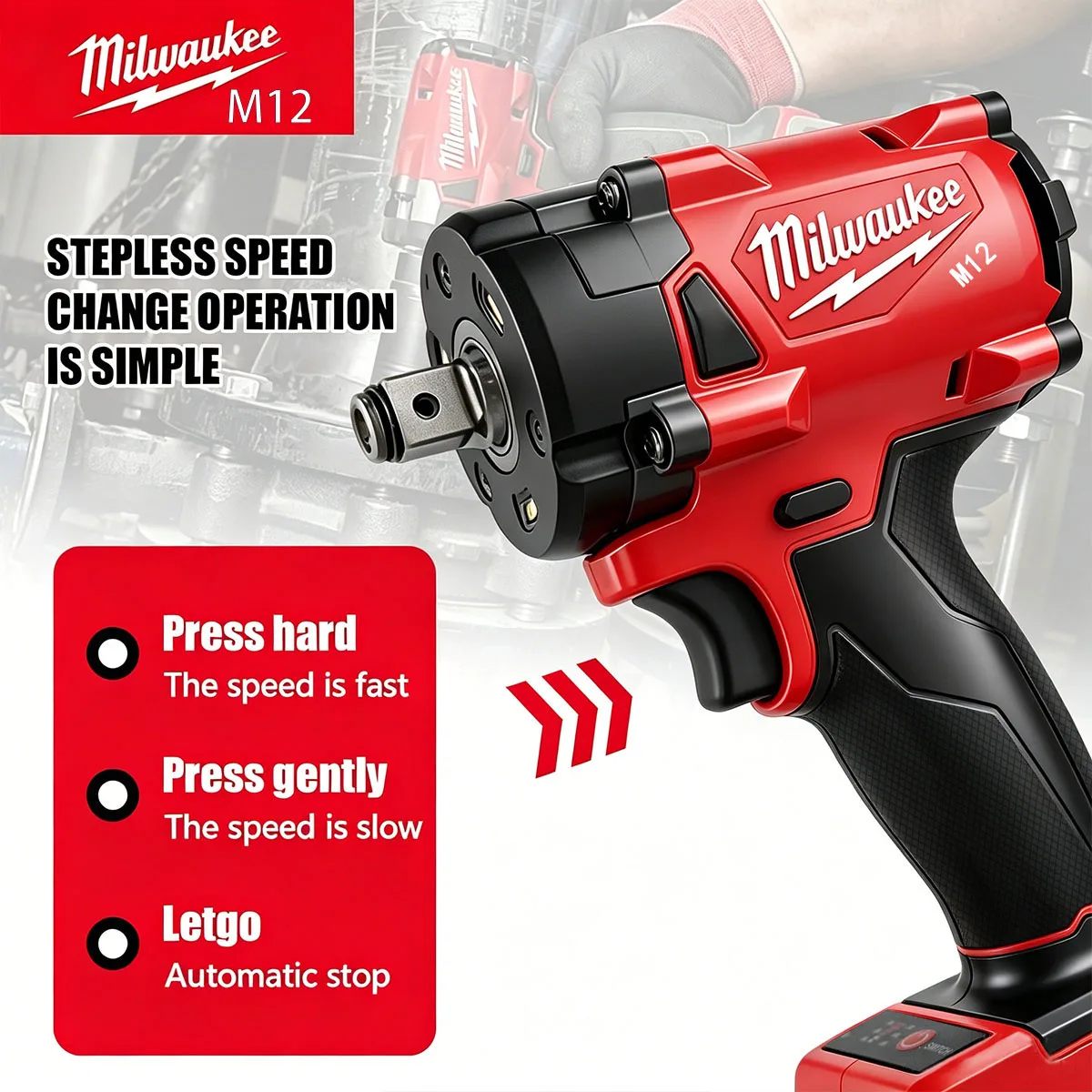 Milwaukee M12 1/2' M18 FUEL Br - Milwaukee Drill M18 Fuel recension och pris
