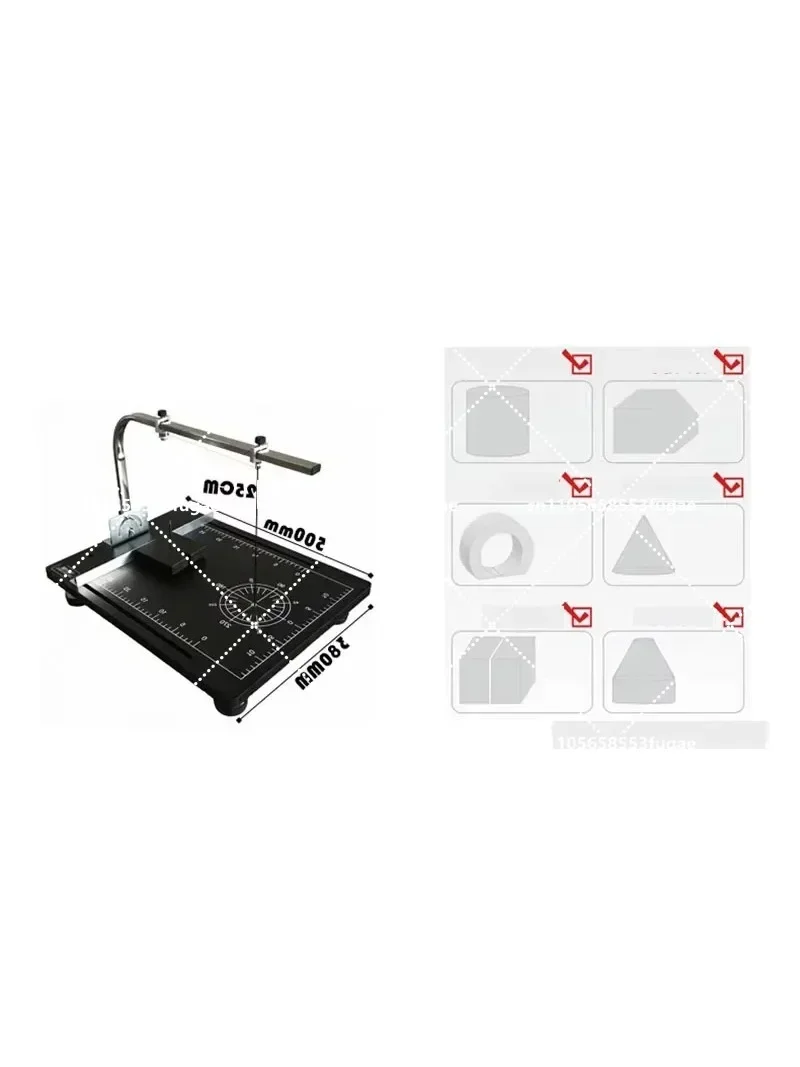 Electric Vertical Foam Cutting - Acrylic Cutting Machine recension och pris