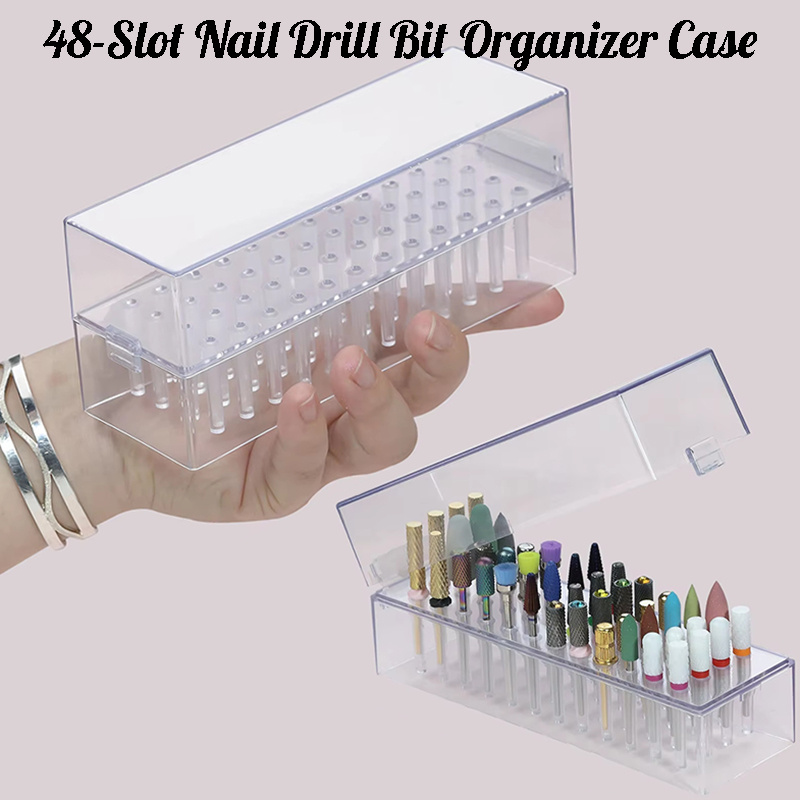 48 Holes Clear Nail Drill Bits - Acrylic Cutting Machine recension och pris
