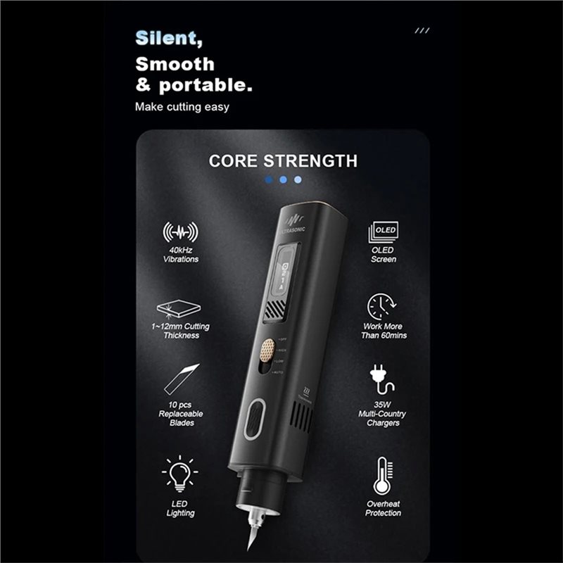 GYTB-JM-Y10 PRO Ultrasonic Cut - Acrylic Cutting Machine recension och pris