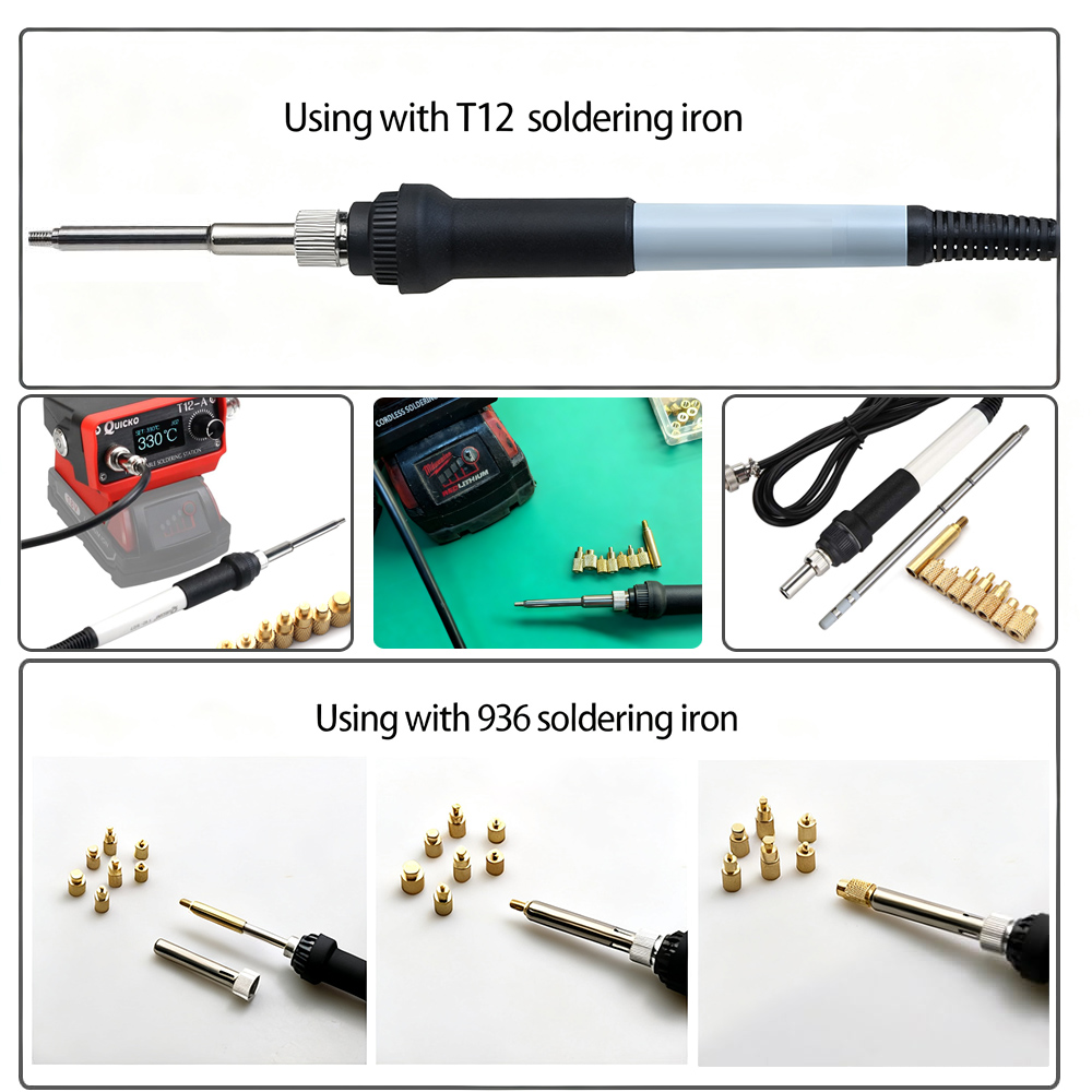 M2-M8 Hot Melt Brass Threaded  - Industrial Laser Soldering Iron recension och pris