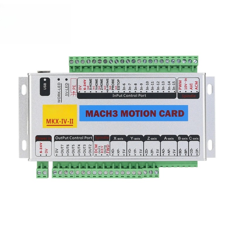 MK4-IV 4-Axis USB Motion Card  - Breakout Board Mach3 recension och pris