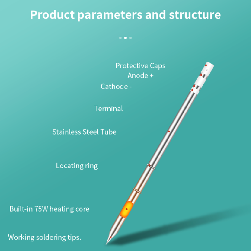 5pcs/1pc T12 Series Integrated - Industrial Laser Soldering Iron recension och pris