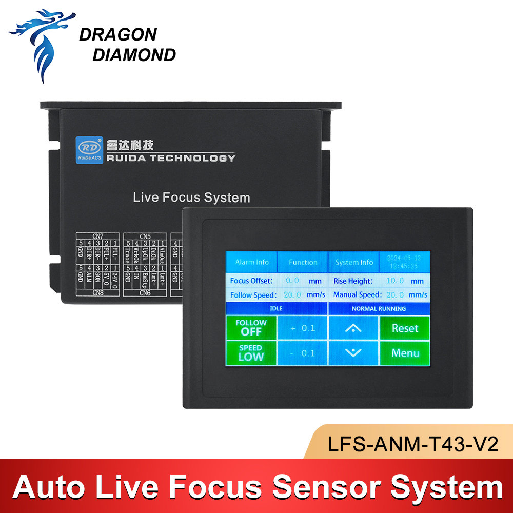 Ruida Auto Live Focus Sensor S - Industrial Laser Solutions recension och pris