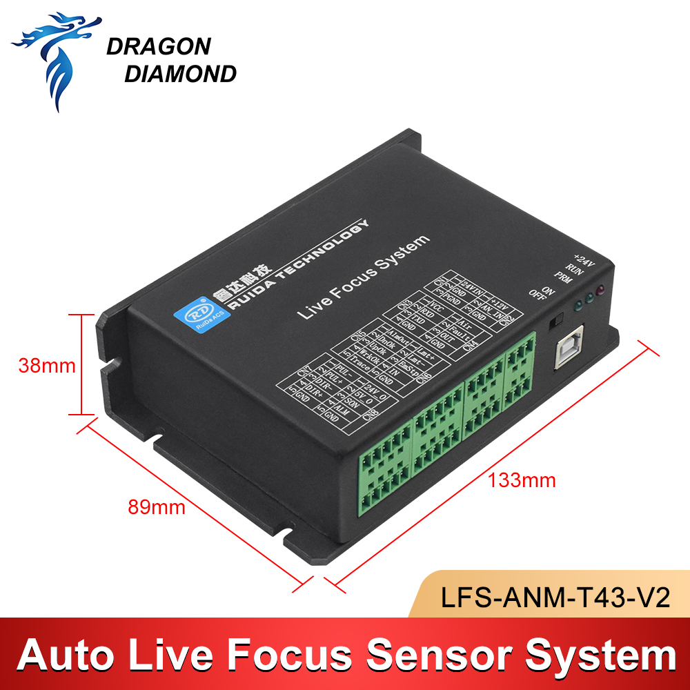Ruida Auto Live Focus Sensor S - Industrial Laser Solutions recension och pris