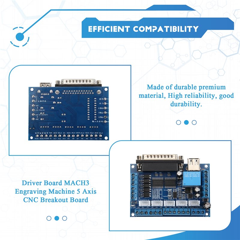 AT05-Driver Board MACH3 Engrav - Breakout Board Mach3 recension och pris