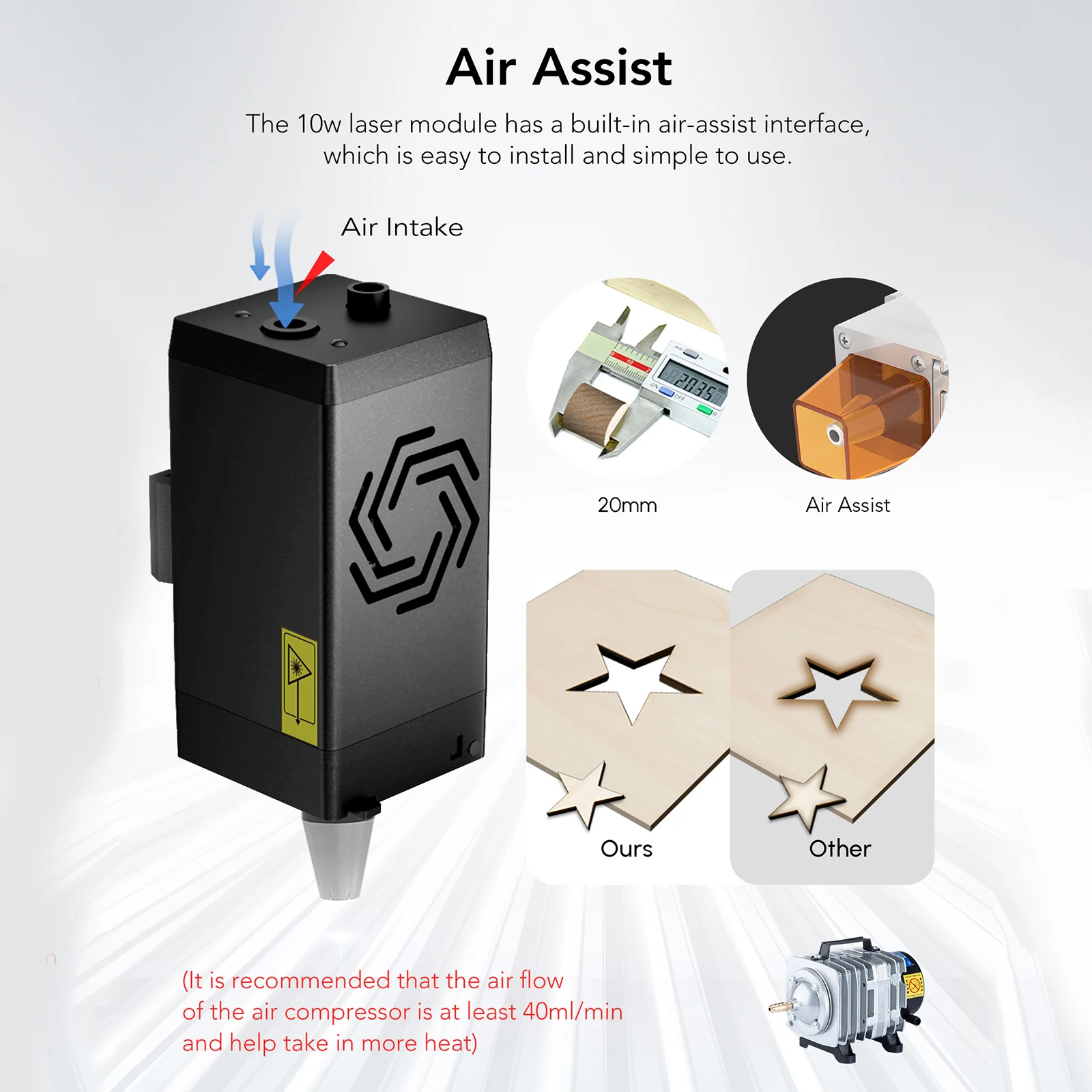 ORTUR LU2-10A 10W High Precisi - Industrial Laser Systems recension och pris