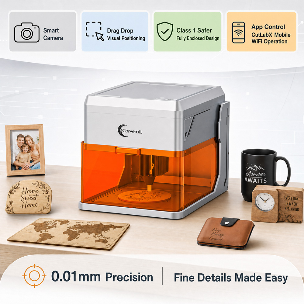 Carverall A1PRO 10W Laser Engr - Industrial Laser Solutions recension och pris
