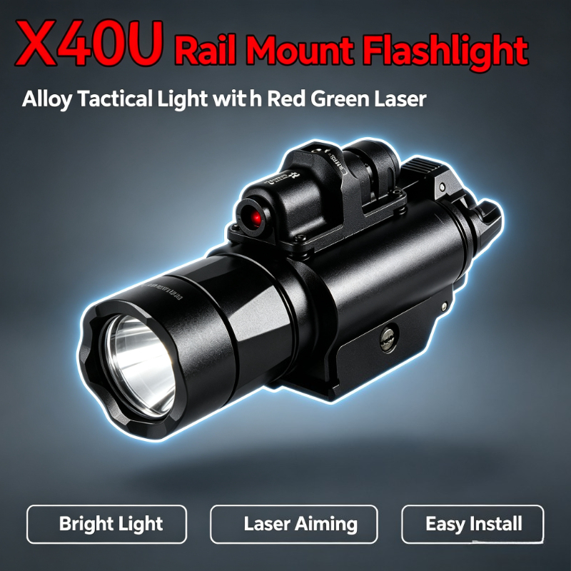 Tactical Accessory X400U Alloy - Industrial Green Laser recension och pris