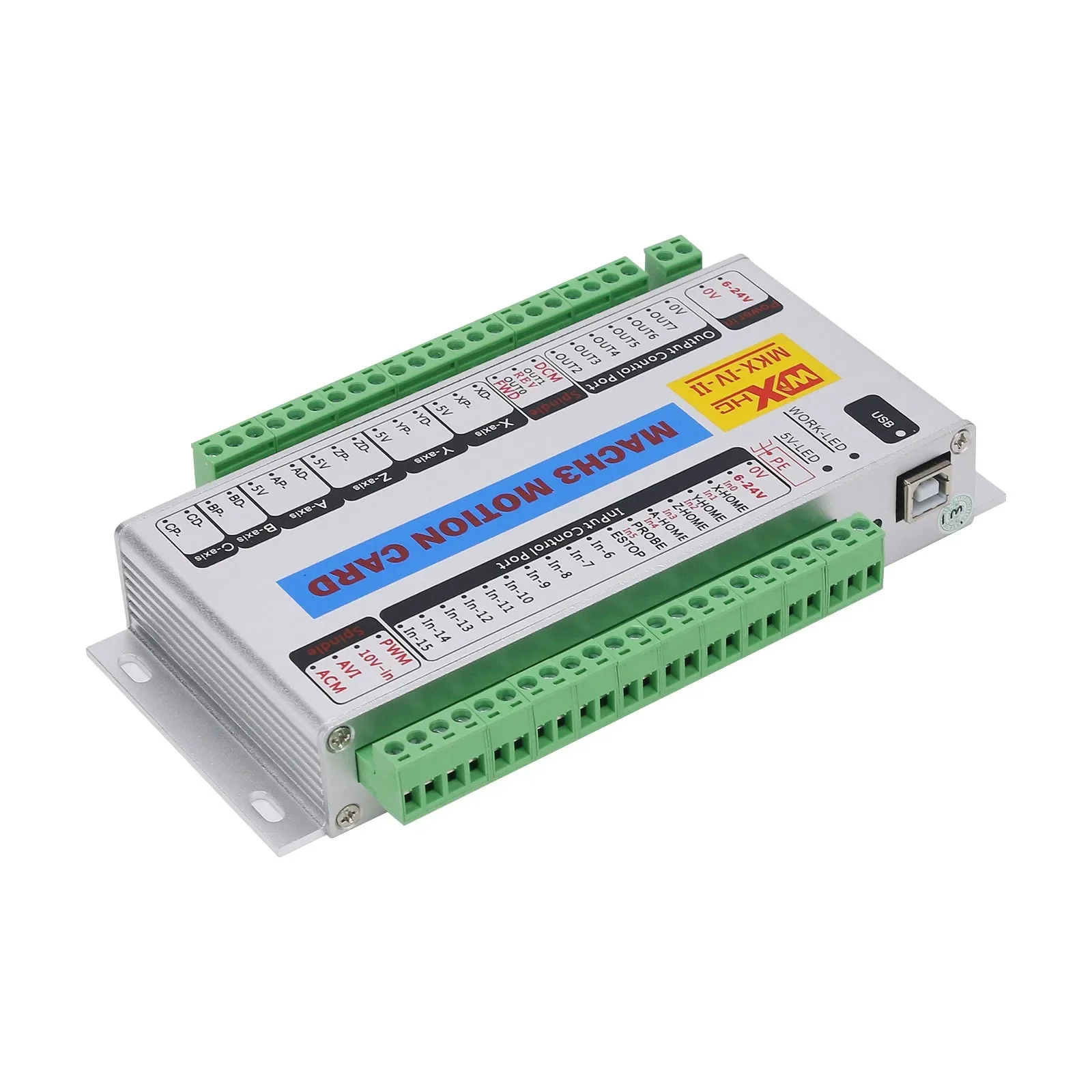MK4-IV Mach3 Motion Card 4-sAx - Breakout Board Mach3 recension och pris